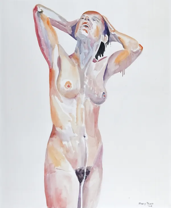 MARY PRATT, Donna Washing Her Hair, 1986