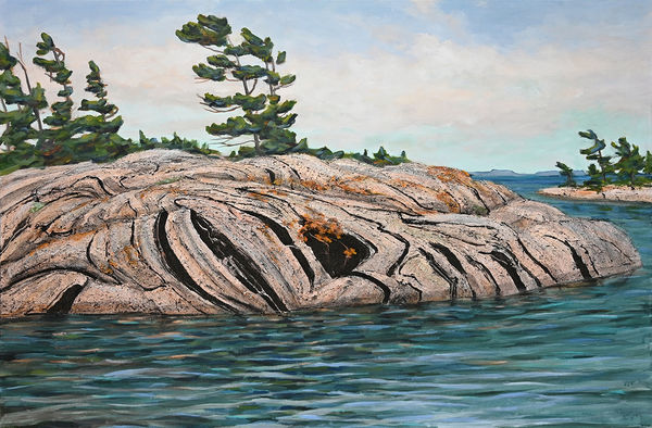 ED BARTRAM, Precambrian Island Point, Georgian Bay , 2019