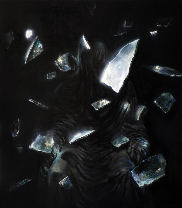 Fragments Whisper Oil On Canvas 70X80Cm 2017