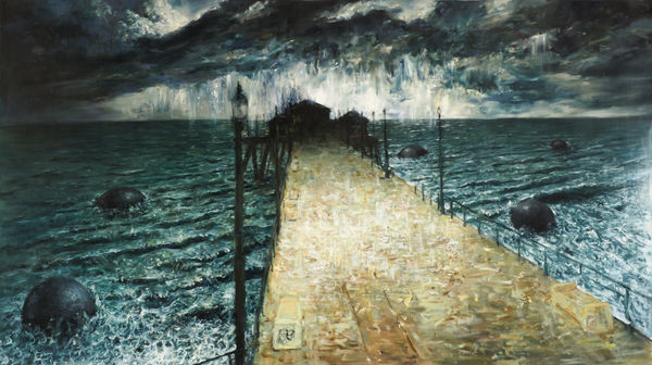 Gamart The Great Escape Oil On Canvas 137X240Cm 2016