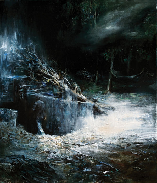 The Beginning Oil On Canvas 60 X 70 Cm 2013