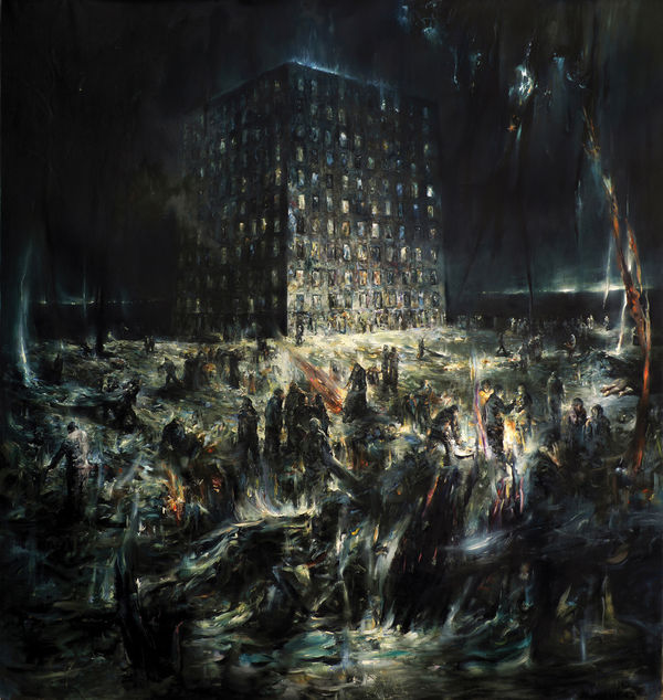 The House Oil On Canvas 190X200Cm 2017 M