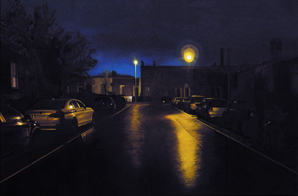 Francis Matthews Pleasants Street - west Oil on canvas 40 x 60 cm