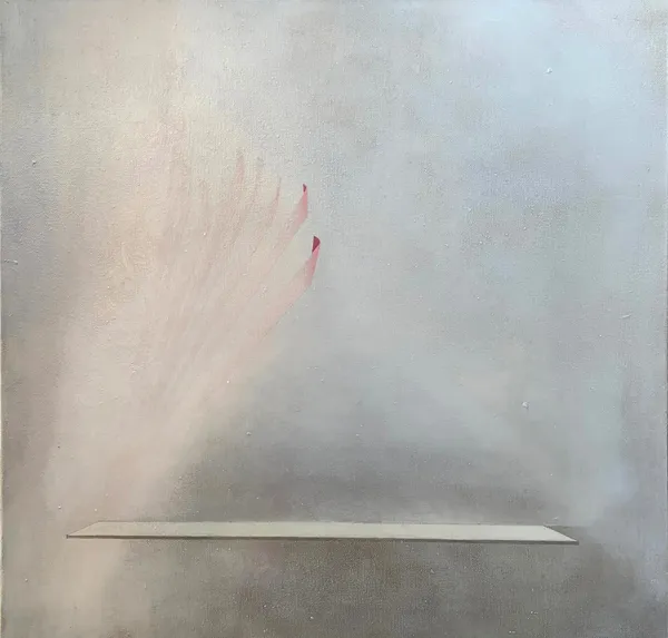Gillian Lawler Platform Oil on canvas 60 x 60 cm