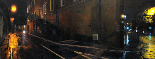 Francis Matthews Ranelagh Oil on canvas 50 x 130 cm