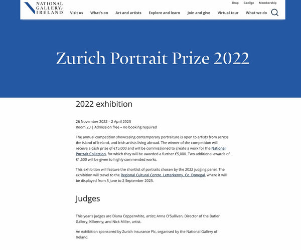 Zurich Portrait Exhibition