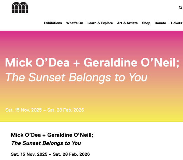 Mick O'Dea at the Model, Sligo