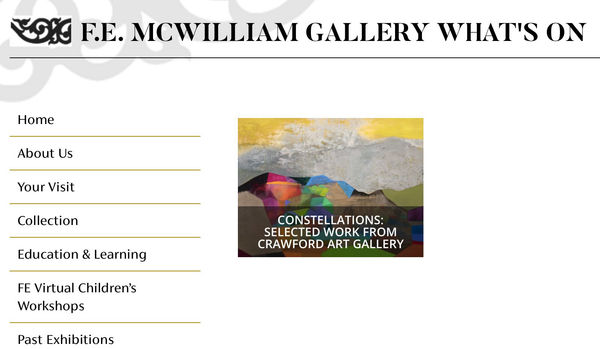 Ronnie Hughes at the FE McWilliam Gallery