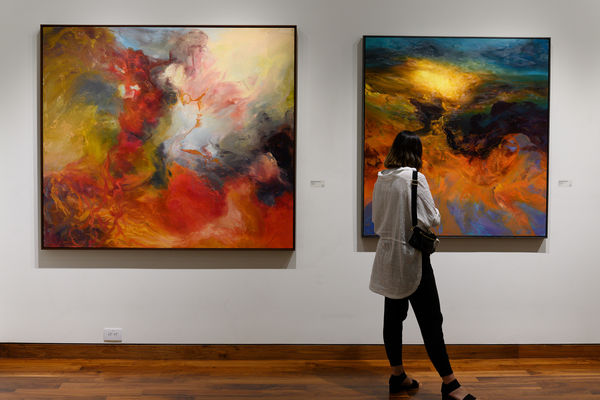 12 Samantha Keely Smith Solo Restless Opening Reception W Viewer 2 Z