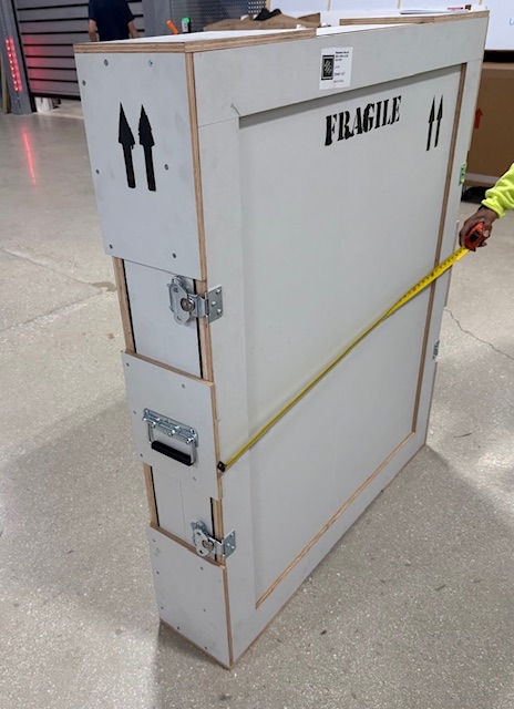 Custom museum crate Miami