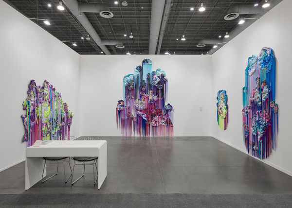 ART FAIR BOOTH INSTALL ZONA MACO MEXICO CITY