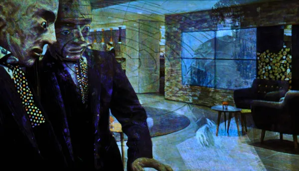 Analepse 3, 2017 Night view