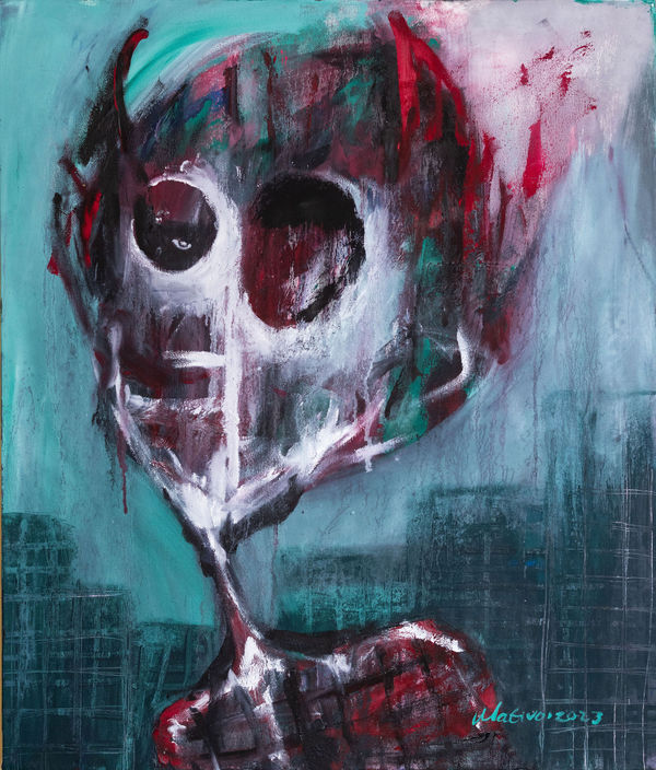 Leo Mativo - Two Doves, 2023