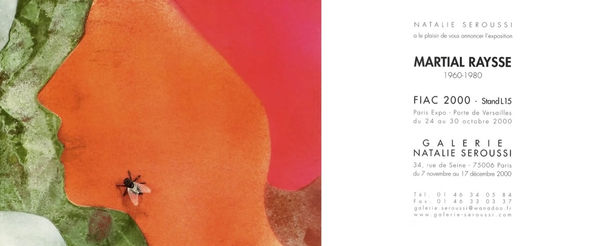 Martial Raysse 1960 - 1980