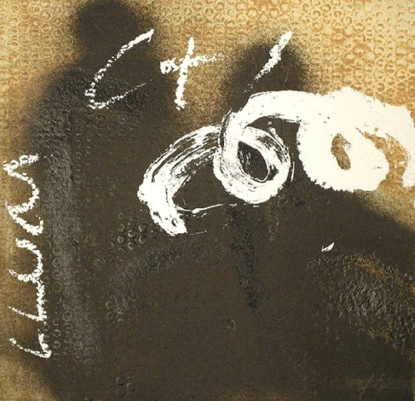 Antoni Tapies (Editions), Espiral sobre negre, 1998