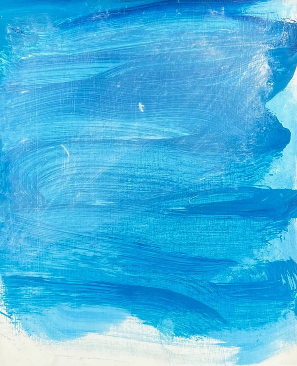 Howard Hodgkin (1932-2017), Blue Sky, Nothing But Blue Sky, 2003