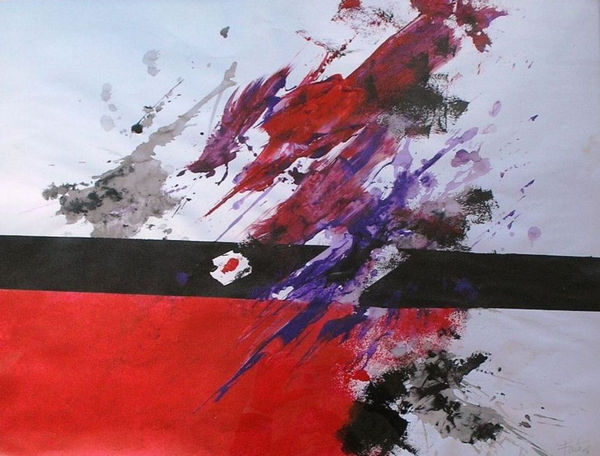 Luis Feito (1929-2021), Untitled, 2008