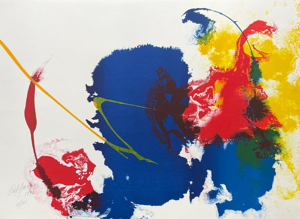 Paul Jenkins (Editions), Five Invocations I, 1997