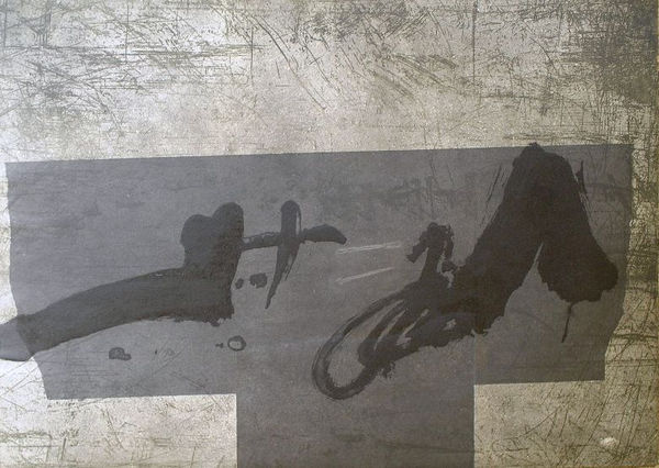 Antoni Tapies (Editions), T inverse, 1987