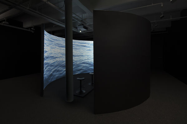 Installation view: Terence Nance, Univitellin, 2016.