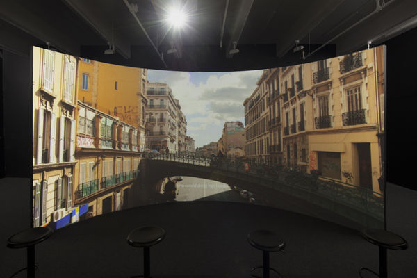 Installation view: Terence Nance, Univitellin, 2016.