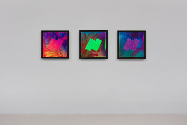 Installation view of Alteronce Gumby: Prince of the Far Rainbow