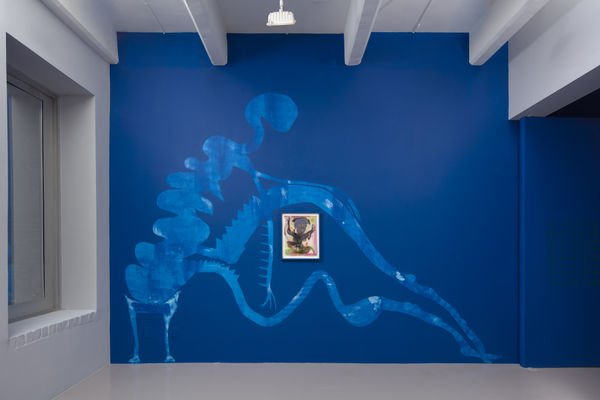 Installation View of Uman: I Love You After Everything at Nicola Vassell Gallery. Photo: Lance Brewer