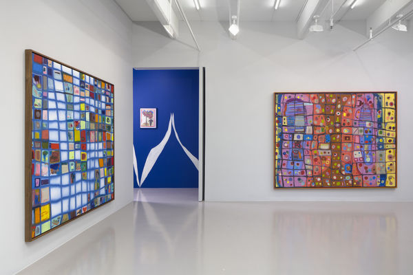 Installation View of Uman: I Love You After Everything at Nicola Vassell Gallery. Photo: Lance Brewer