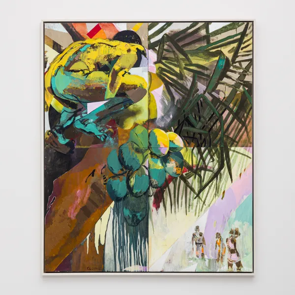 Climbing Figure above Bathers, 2016-2022