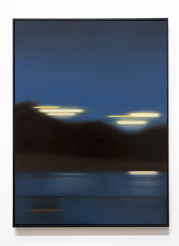 JOSHUA CHARADIA Nocturne 11, 2022 oil on board 40 x 30 cm