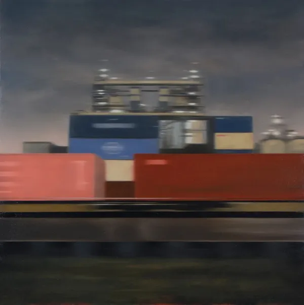 Peripheral View 68 2021 Oil On Board 70 X 90Cm Copy