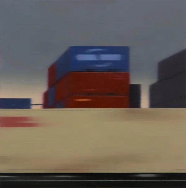 Peripheral View 74 2021 Oil On Board 70 X 90Cm Copy