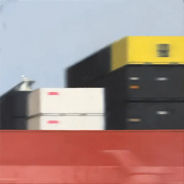 Peripheral View 20 2020 Oil On Board 30 X 30Cm Copy