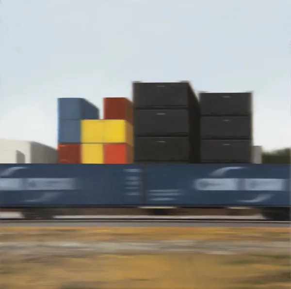 Peripheral View 38 2020 Oil On Board 50 X 50Cm Copy