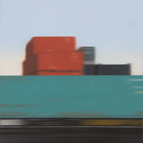 Peripheral View 40 2020 Oil On Board 30 X 30Cm Copy