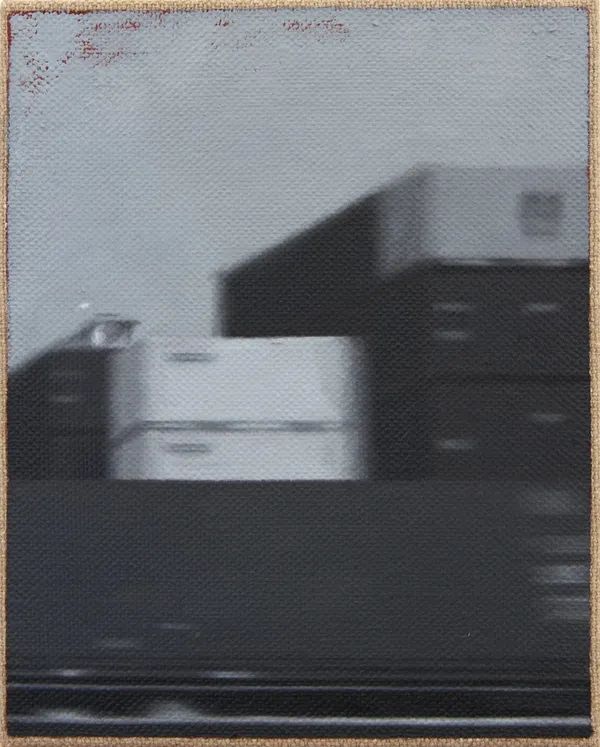 Peripheral View 8 2018 Oil And Acrylic On Linen 38 X 30Cm Copy