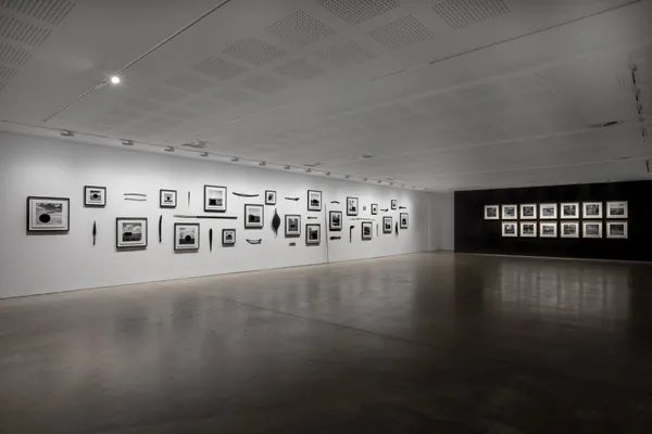 Installation view, &lsquo;James Tylor: Turrangka&hellip;in the shadows&rsquo;, UNSW Galleries, Sydney 2023 Photography: Jacquie Manning