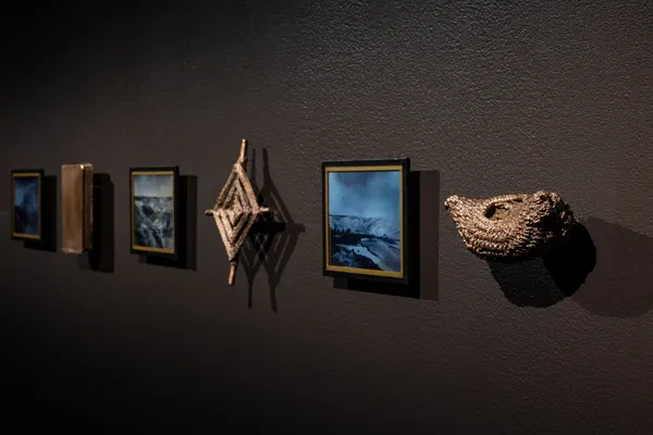 Installation view, &lsquo;James Tylor: Turrangka&hellip;in the shadows&rsquo;, UNSW Galleries, Sydney 2023 Photography: Jacquie Manning