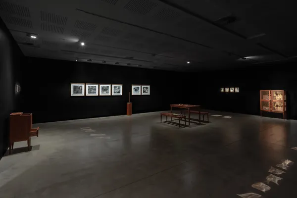 Installation view, &lsquo;James Tylor: Turrangka&hellip;in the shadows&rsquo;, UNSW Galleries, Sydney 2023 Photography: Jacquie Manning