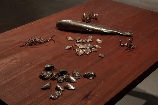 Installation view, &lsquo;James Tylor: Turrangka&hellip;in the shadows&rsquo;, UNSW Galleries, Sydney 2023 Photography: Jacquie Manning