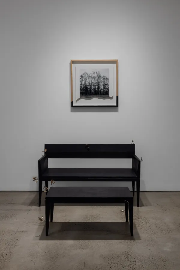 Installation view, &lsquo;James Tylor: Turrangka&hellip;in the shadows&rsquo;, UNSW Galleries, Sydney 2023 Photography: Jacquie Manning