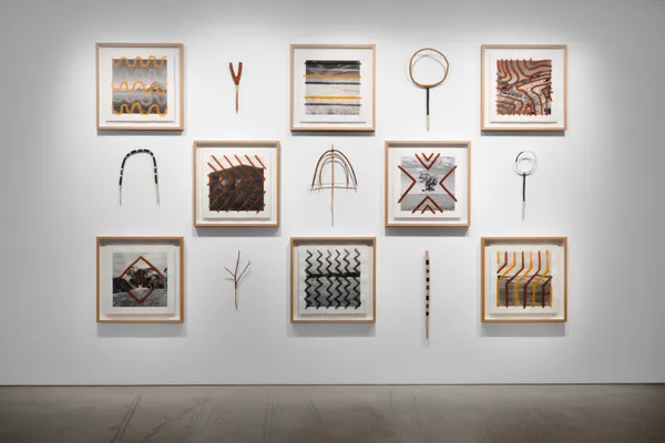 Installation view, &lsquo;James Tylor: Turrangka&hellip;in the shadows&rsquo;, UNSW Galleries, Sydney 2023 Photography: Jacquie Manning