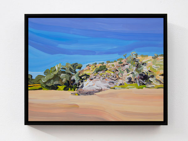 THEA ANAMARA PERKINS Atherreyurre 7, 2023 acrylic on board 30.5 x 40.5 cm / 33 x 43.5 cm (framed)