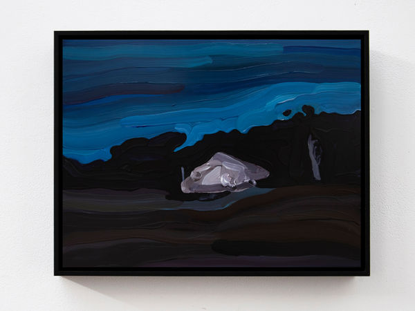 THEA ANAMARA PERKINS Atherreyurre 10, 2023 acrylic on board 30.5 x 40.5 cm / 33 x 43.5 cm (framed)