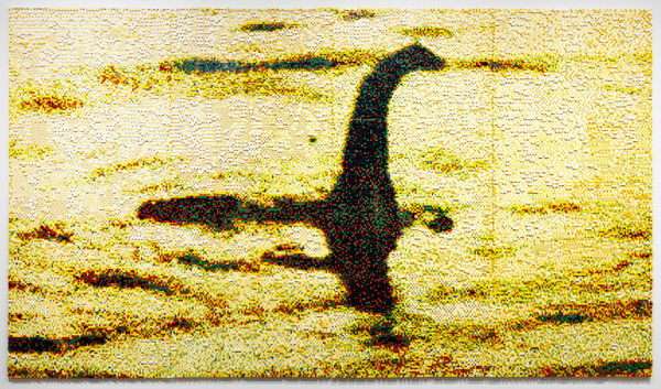 CLAIRE HEALY & SEAN CORDEIRO The Surgeon’s Photo, 2023 recontexualised lego on board 194 x 336 x 3.2 cm