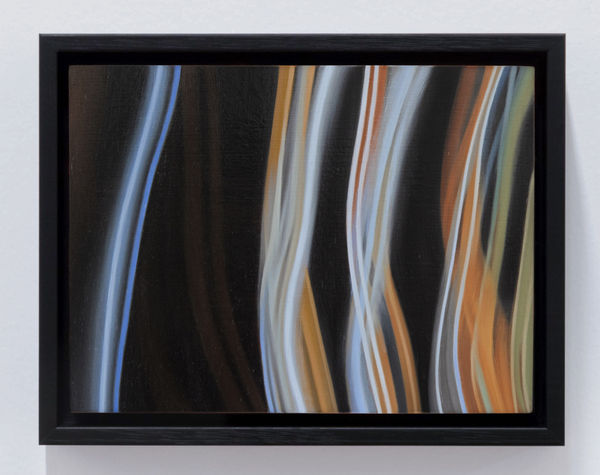 Joshua Charadia Fragment 2, 2025 oil on board 15 x 20 cm