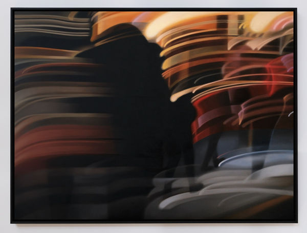 Joshua Charadia Their hearts the ocean, 2025 oil on board 90 x 120 cm