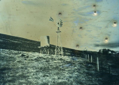 James Tylor Whalers, Sealers and Landstealers (The Well), 2014 Becquerel Daguerreotypes with 410 and 12 gauge shotgun holes 11 x 14 cm