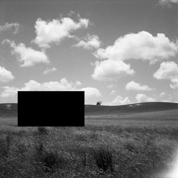 Deleted Scenes From An Untouched Landscape 2 2013 Inkjet Print On Hahnemuhle Paper With Hole Removed To A Black Velvet Void 50X50Cm