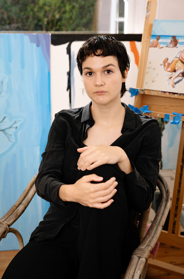 Thea at home. Portrait by Jacquie Manning, courtesy of AGNSW.